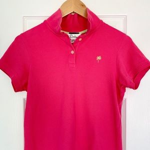 Lilly Pulitzer Women’s Medium Pink Polo Shirt